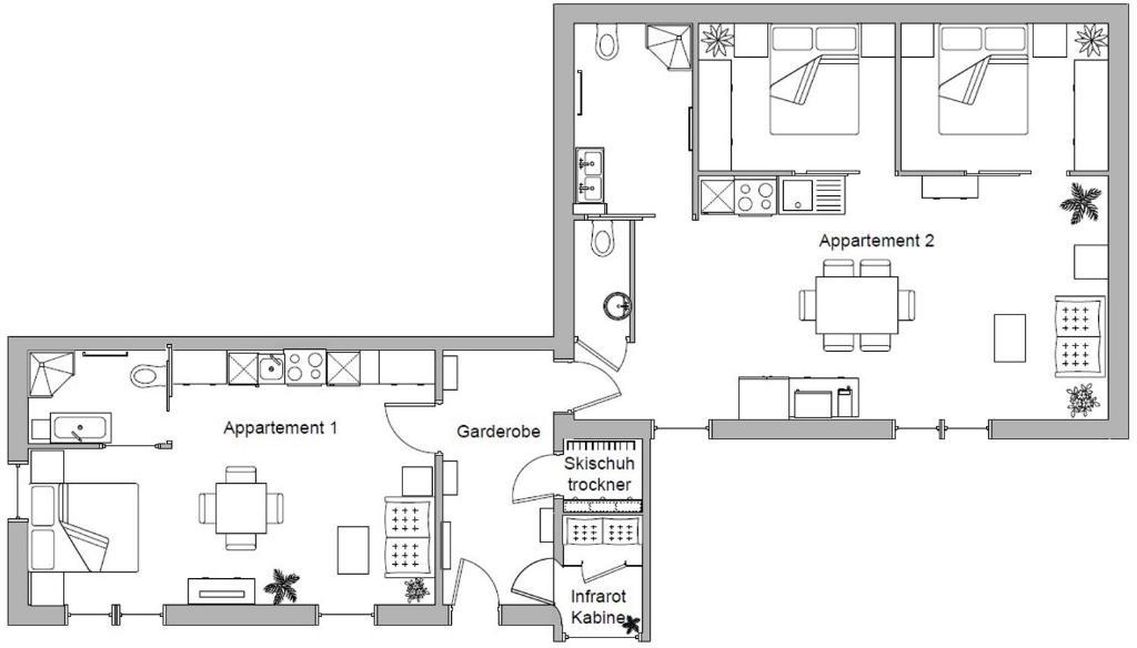 Appartements Hochegg Schladming Habitación foto